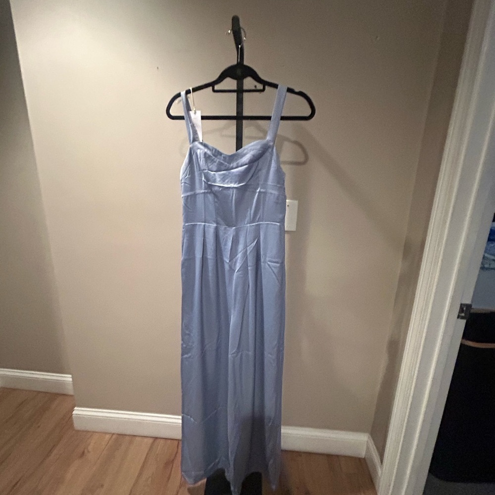 NWT Lumiere Blue Jumpsuit